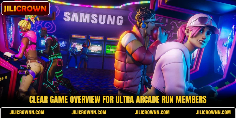 Clear game overview for Ultra Arcade Run members