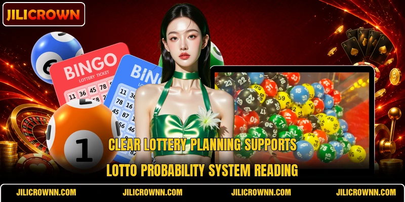 Clear lottery planning supports Lotto Probability System reading