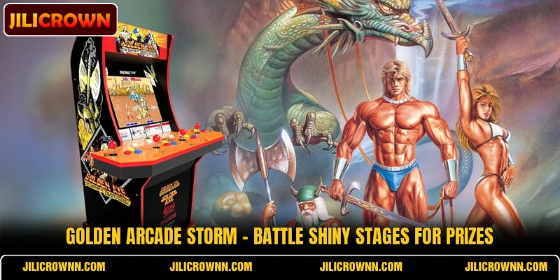 Golden Arcade Storm - Battle Shiny Stages For Prizes