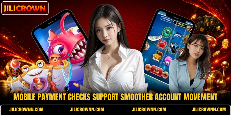 Mobile payment checks support smoother account movement Mobile payment checks support smoother account movement