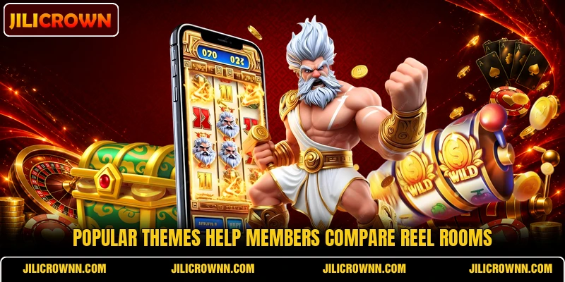 Popular themes help members compare reel rooms