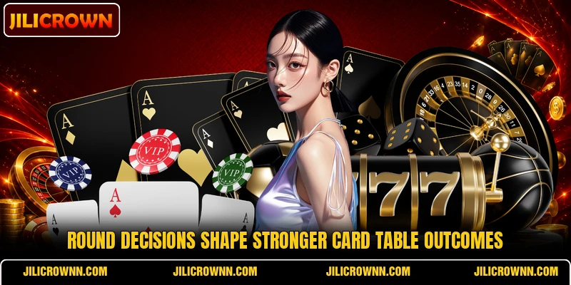 Round decisions shape stronger card table outcomes