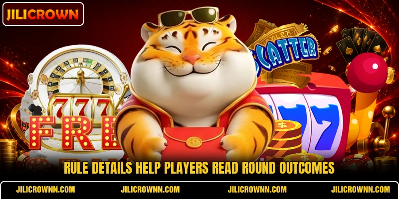 Rule details help players read round outcomes