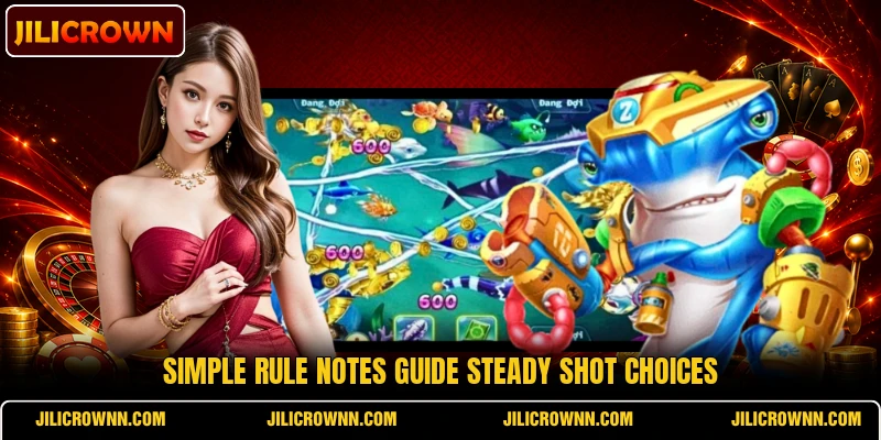 Simple rule notes guide steady shot choices